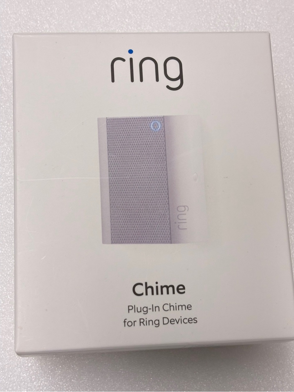 Ring Chime Plug-In Chime for Ring Doorbell & Security Cameras – New in Box